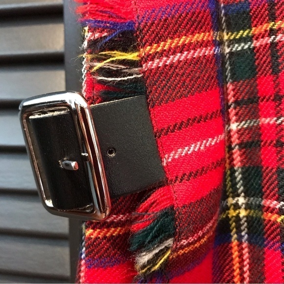 James Pringle Weavers of Inverness, Clueless, Wool Plaid Skirt, Scotland, Size34 - Picture 6 of 10